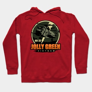 HH-3E Jolly Green Giant Vietnam (distressed) Hoodie